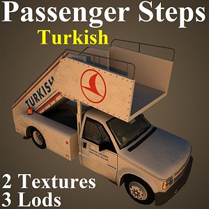 passenger steps thy 3D model