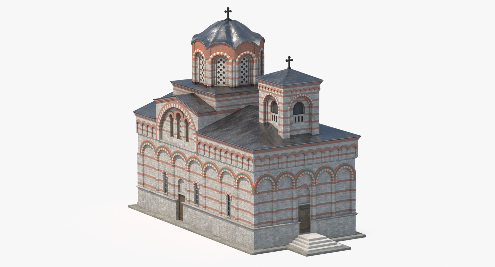 Medieval Church 02 Model - TurboSquid 2095570