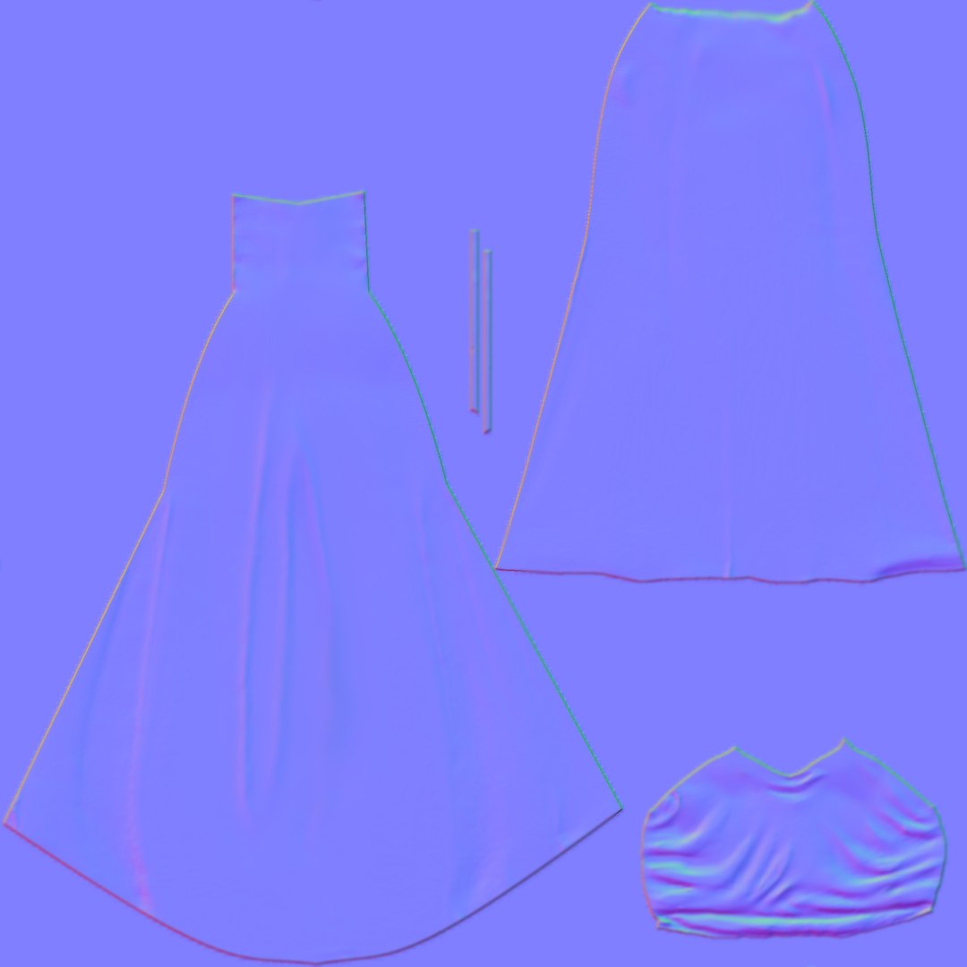 Sherri Dress 3D model https://p.turbosquid.com/ts-thumb/Oy/khH1W8/52/normalmap/jpg/1659064322/1920x1080/fit_q87/699c6ca2d34f7f5b56d7122308eec10ee8508edd/normalmap.jpg