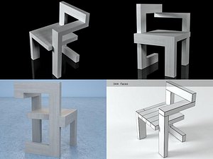 steltman chair 3D model