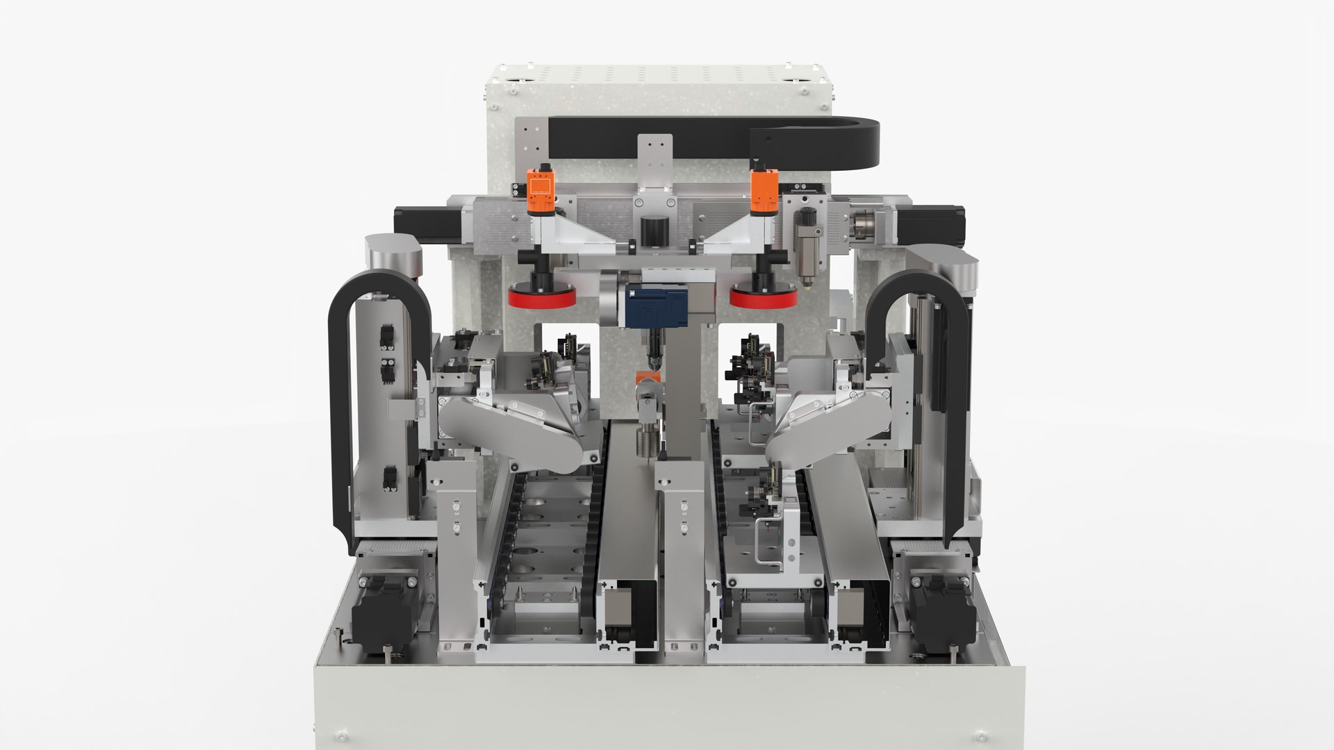 Automatic Hard Disk Swing Arm Glue Spraying Machine 3D Model ...