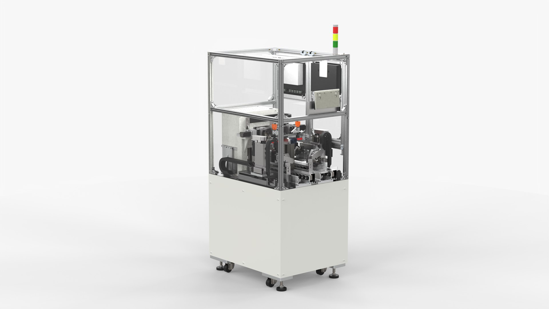 Automatic Hard Disk Swing Arm Glue Spraying Machine 3D Model ...