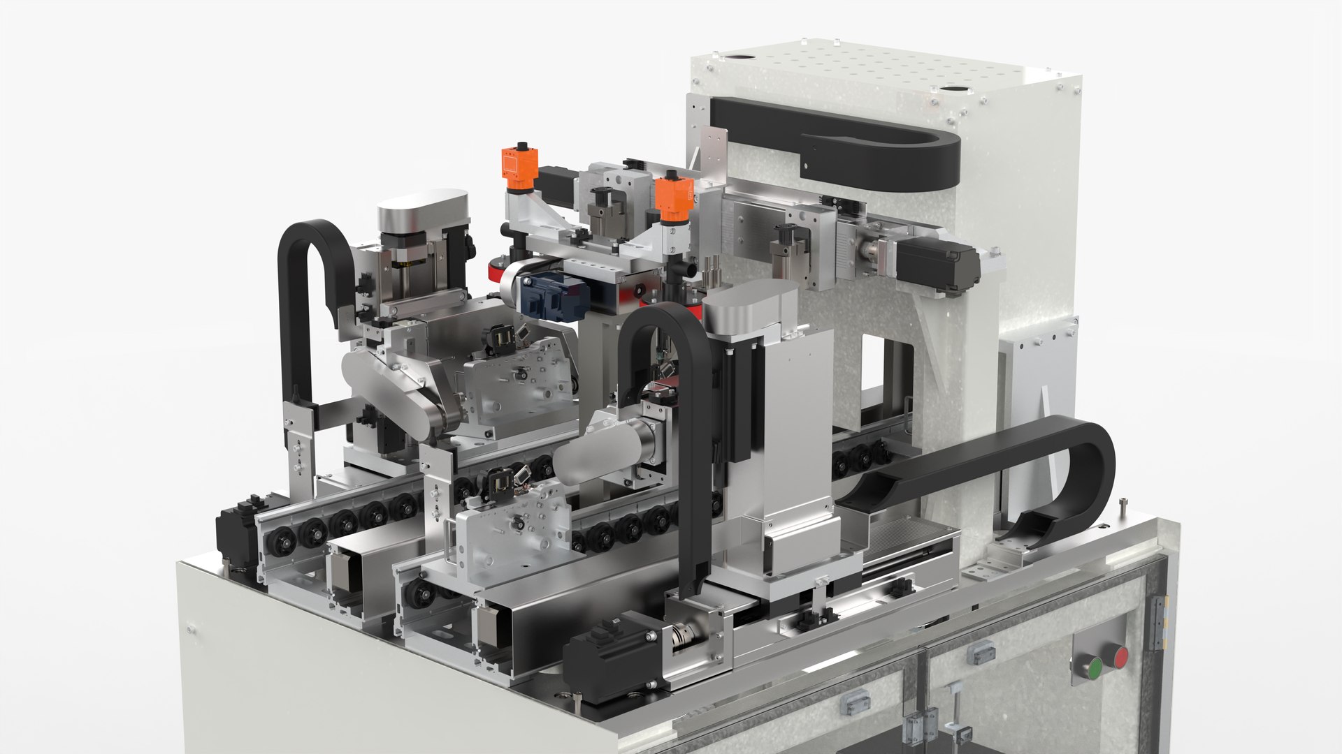 Automatic Hard Disk Swing Arm Glue Spraying Machine 3D Model ...