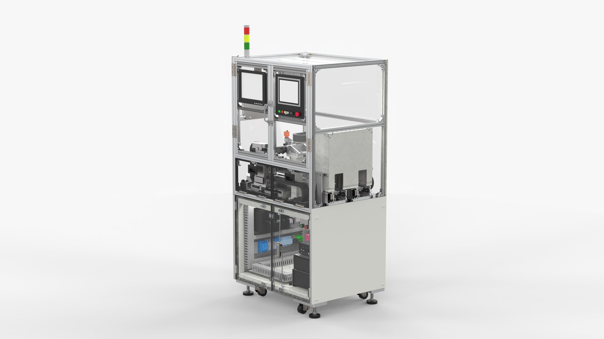 Automatic Hard Disk Swing Arm Glue Spraying Machine 3D Model ...