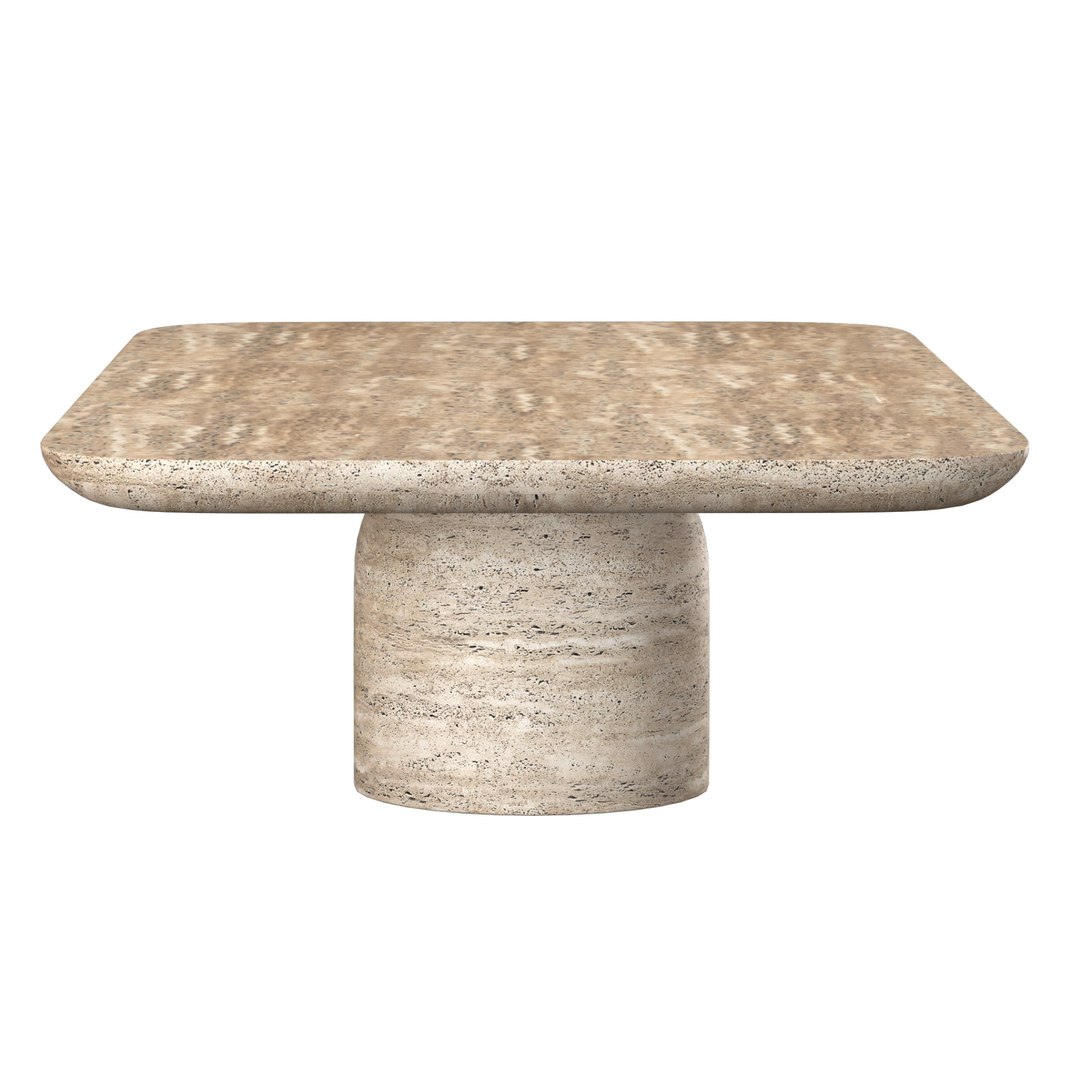 CUPOLA CARVED COFFEE TABLE 3D TurboSquid 1910143