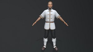 3D Africa human