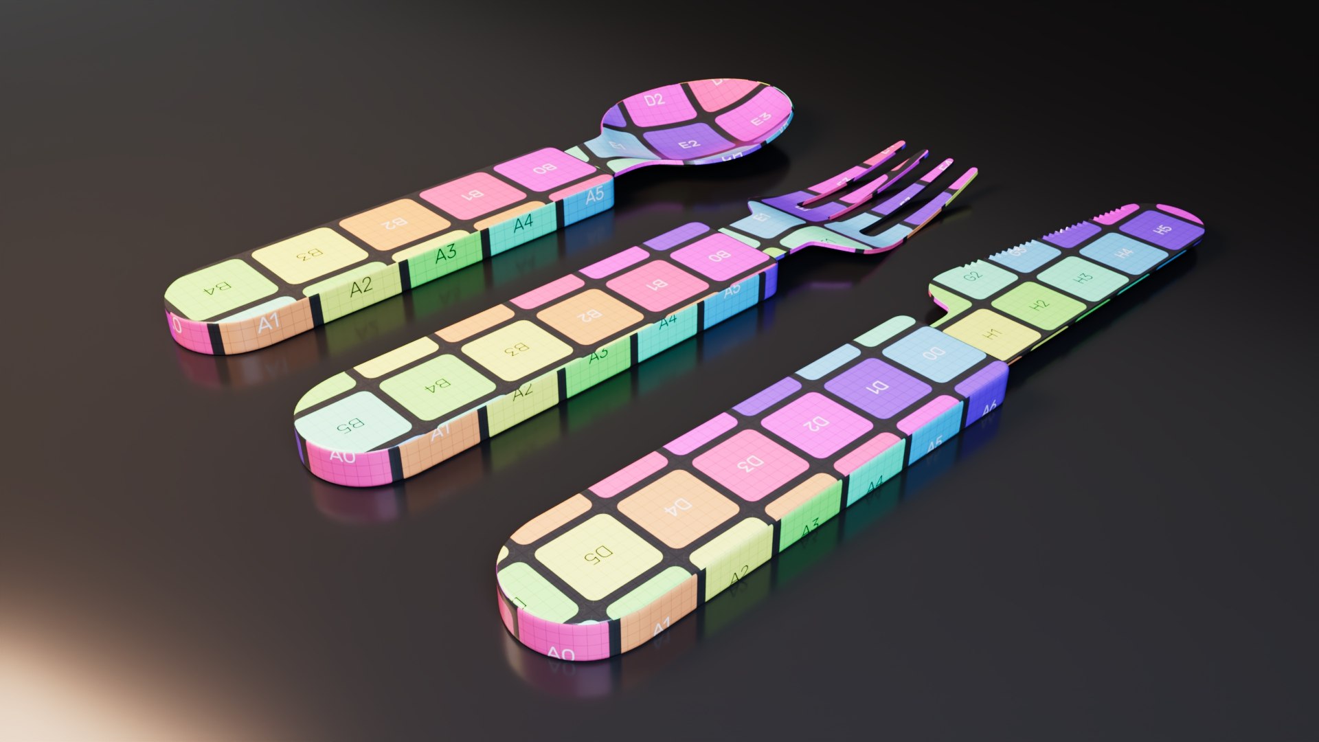 Flatware Set 3D model https://p.turbosquid.com/ts-thumb/Oz/3HLSAR/TL/preview_uv/jpg/1738427604/1920x1080/fit_q87/393164c2042f3f348962972a0e22d5ed91be7736/preview_uv.jpg