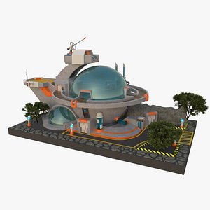 Futuristic Building CM