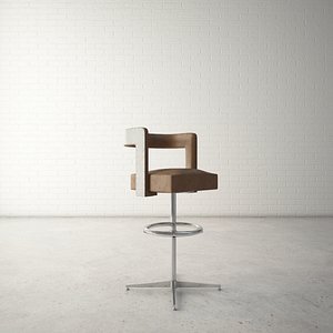 3D custom designed bar stool