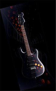 3d model guitar stratocaster