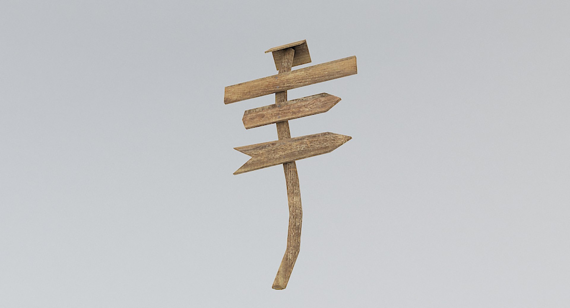 3D Signpost3 Model - TurboSquid 1739918
