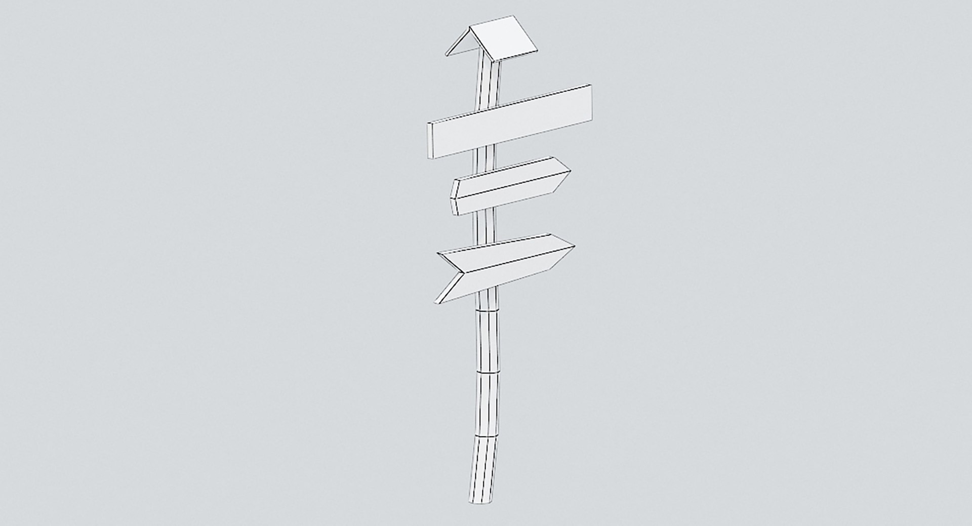 3D Signpost3 Model - TurboSquid 1739918
