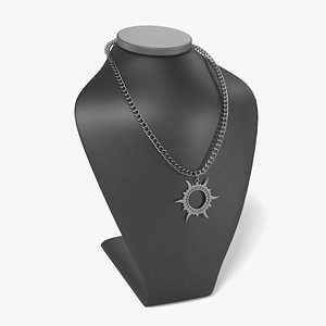 3d necklace dummy