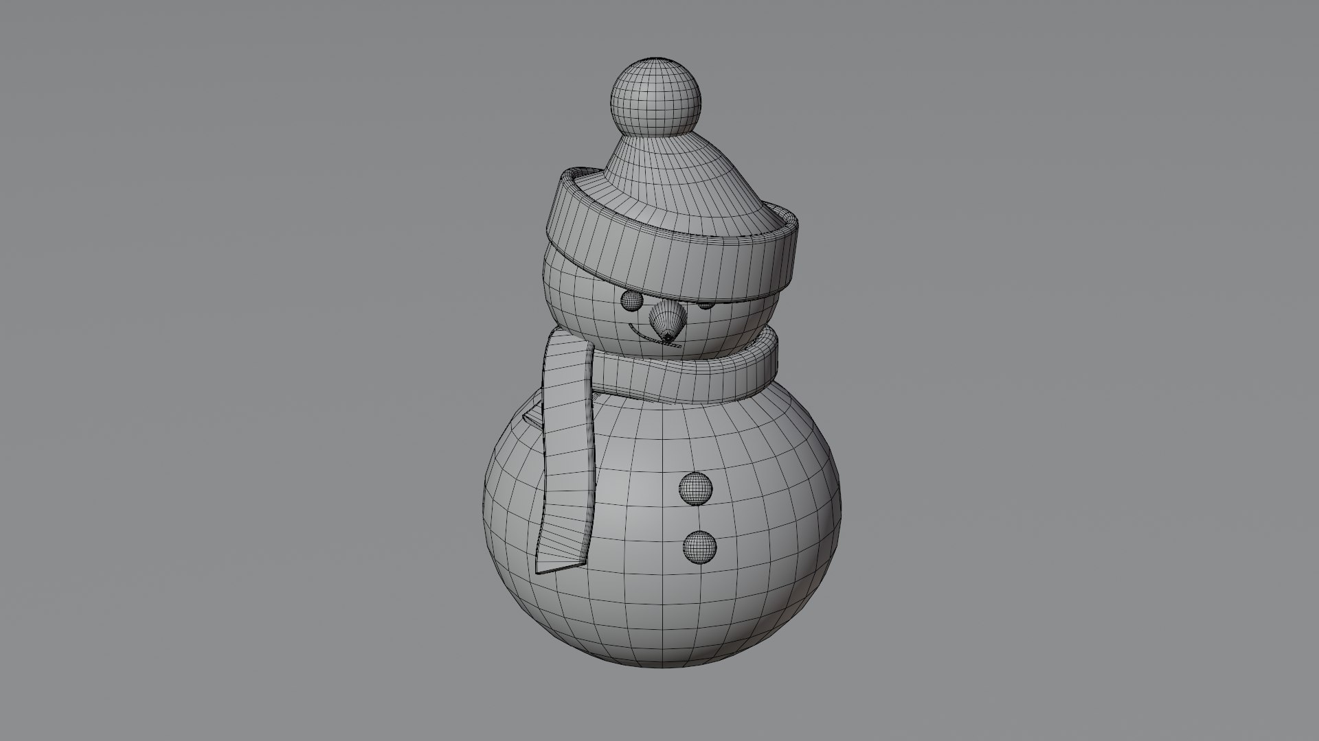 Snowman 3D Model - TurboSquid 2164358