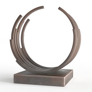 Modern Decorative Abstract Bronze Art Sculpture 05