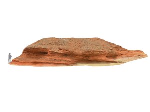 3D morocco red rock 16k