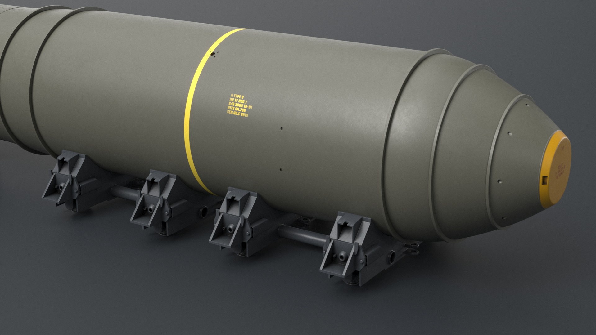 MK-17 Bomb in Shipping Trolley 3D model https://p.turbosquid.com/ts-thumb/Oz/Sk2gop/jh/mk17bombinshippingtrolleyc4dmodel010/jpg/1725564255/1920x1080/fit_q87/3a2298bedcc38da3a1f36f4a07ee60954b2d15ba/mk17bombinshippingtrolleyc4dmodel010.jpg