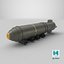 Bomba MK-17 em carrinho de transporte
