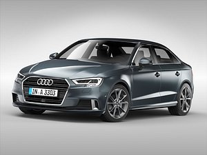 3d model audi car