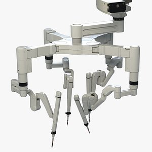 medical surgical robot arm 3D model
