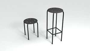 Kitchen Stool (Tall & Short)