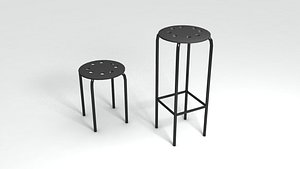 Kitchen Stool (Tall & Short)