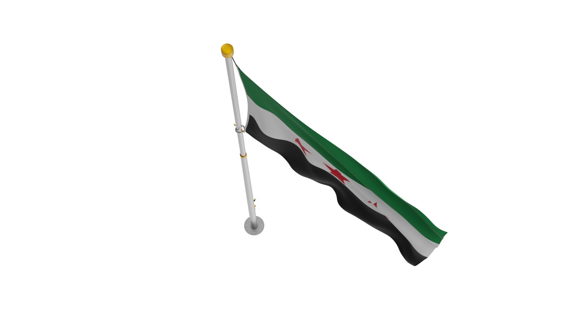 Pole Flag Syria - new flag model https://p.turbosquid.com/ts-thumb/Oz/YULIJK/Uj/pfsyrianew7/png/1733674394/1920x1080/fit_q87/460cd66862e462338ef07807d91061d4101b6171/pfsyrianew7.jpg