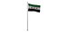 Bandera de Siria - nueva bandera