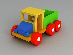 3d toy truck