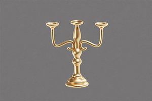 3D Candelabra model