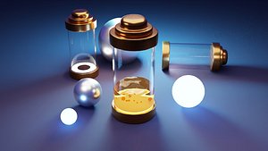 Energy Capsule Animation 3D