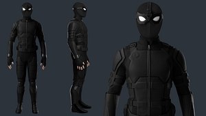 Spiderman Stealth Suit 3D model