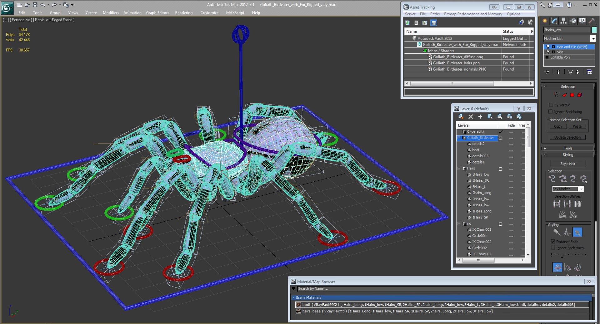 goliath birdeater fur rigged 3D model https://p.turbosquid.com/ts-thumb/Oz/vv0xsy/rvTy2TIH/goliathbirdeaterwithfurriggedvray3dmodel025/jpg/1519588086/1920x1080/fit_q87/5d50893e9a7491083c0549d3cb4b2fe5bf3afc06/goliathbirdeaterwithfurriggedvray3dmodel025.jpg