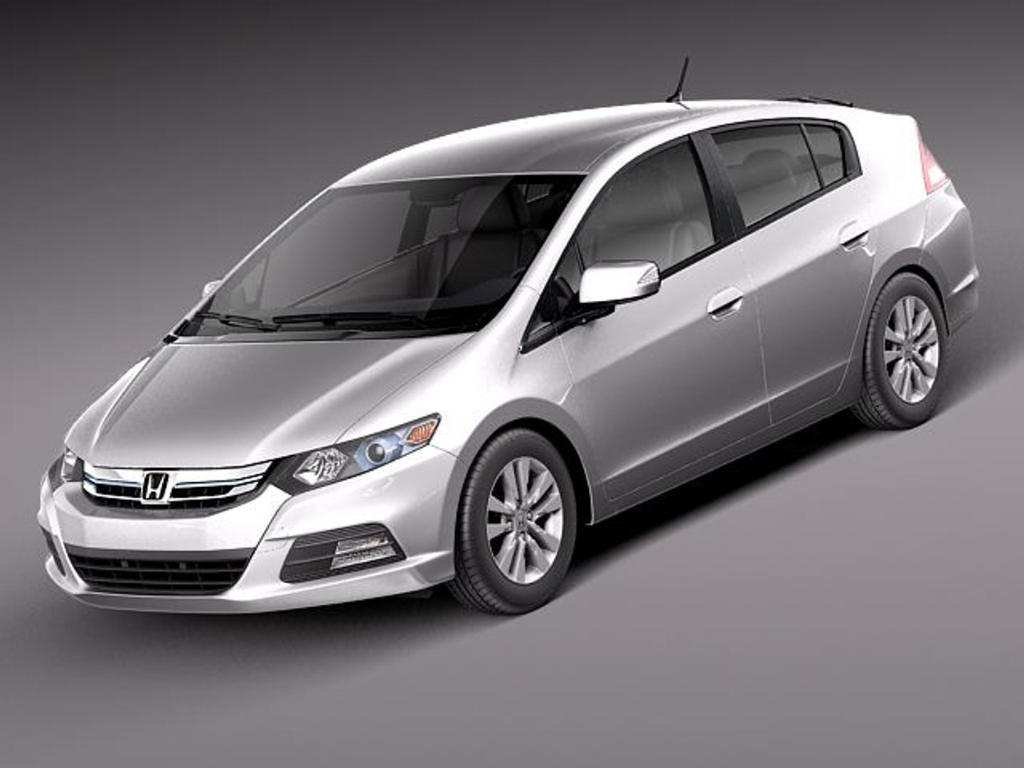 3d Honda Insight 2012 Hybrid Model