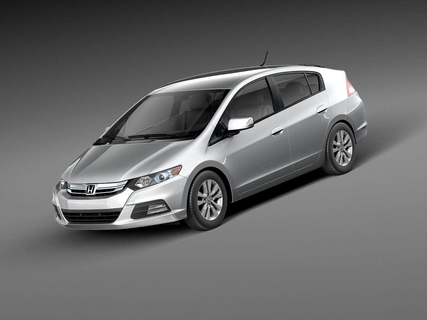 3d Honda Insight 2012 Hybrid Model