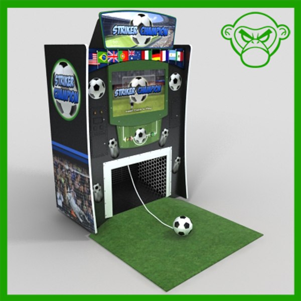 modelo 3d arcade soccer TurboSquid 489147