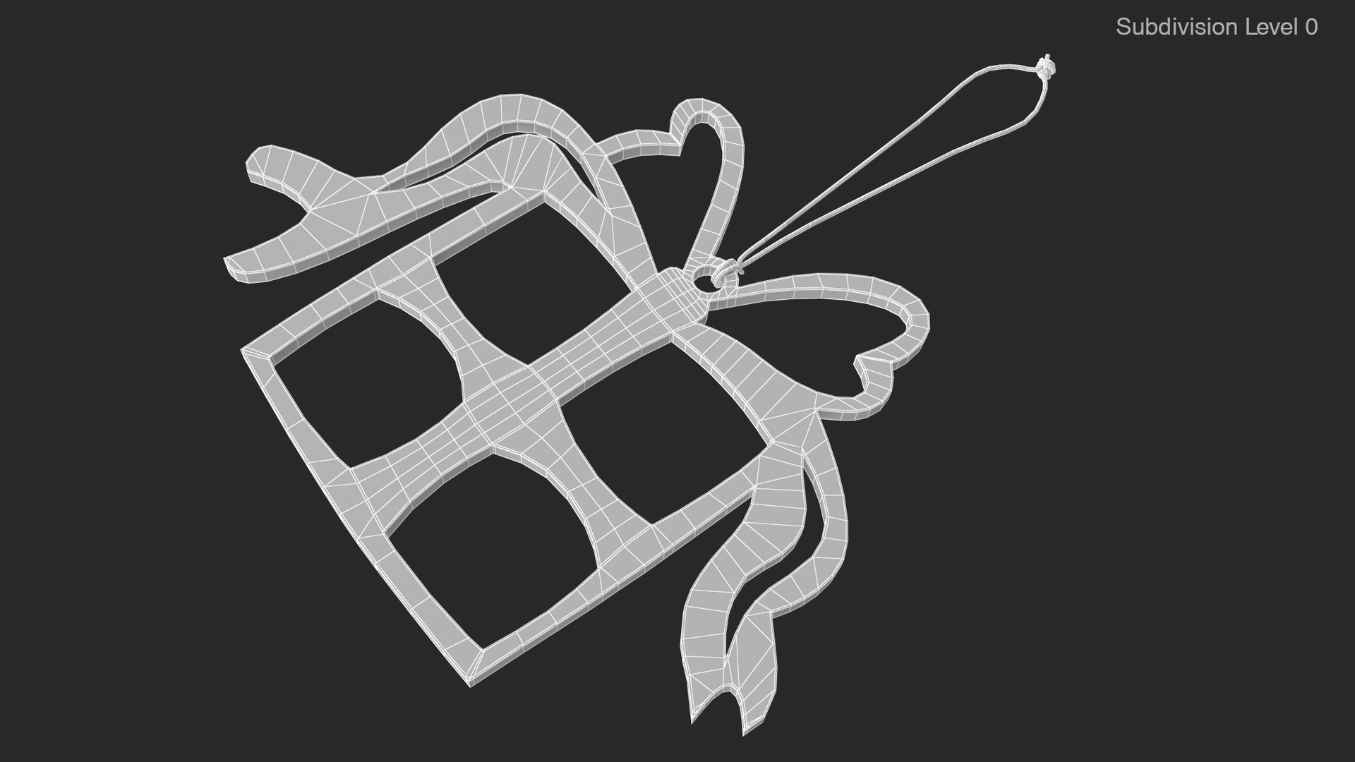 Wooden Christmas Toy Gift Box 3D model TurboSquid 1794370