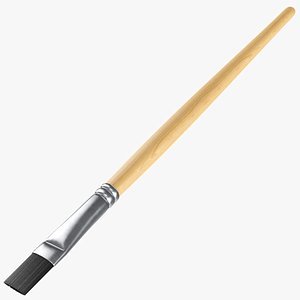 Flat Paint Brush 01