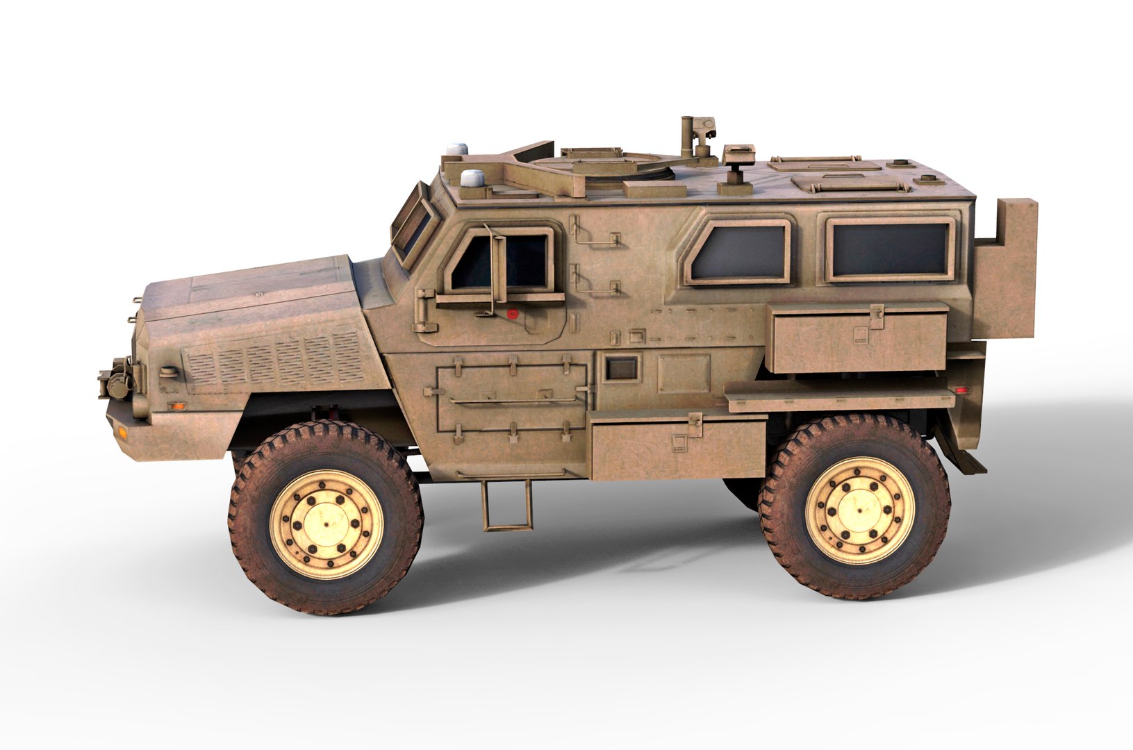 3D Armored vehicle model - TurboSquid 1887000