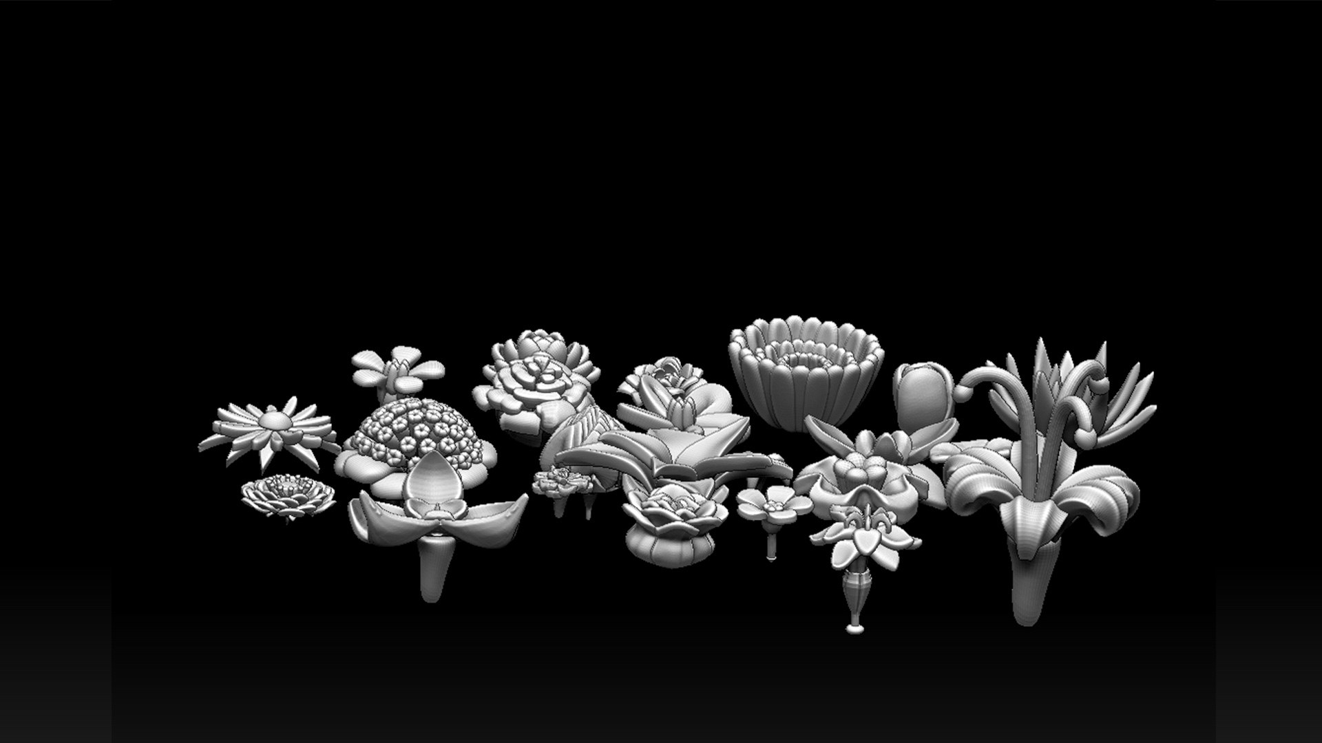 Flowers 3D Model - TurboSquid 2130983