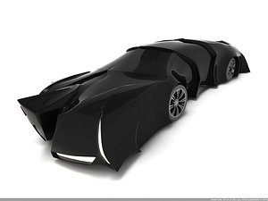 fantastic car 3d model