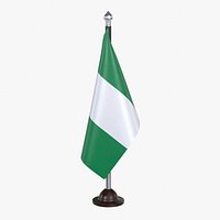 Nigeria Flag Stand