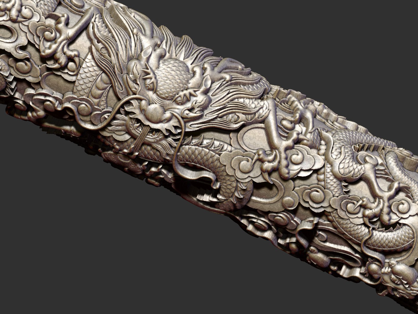 Dragons Pillar 2 Model TurboSquid 2037857