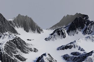 Snow Mountains Valley
