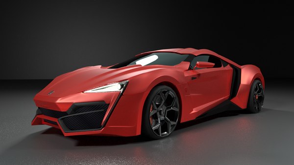 ライカンハイパースポーツスーパーカー3Dモデル - TurboSquid