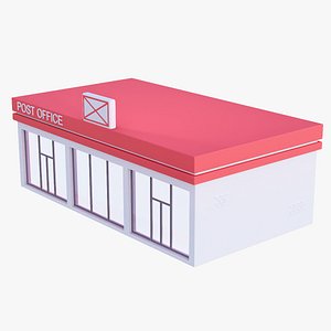 3D post office model