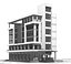 Modern building  28 3D model