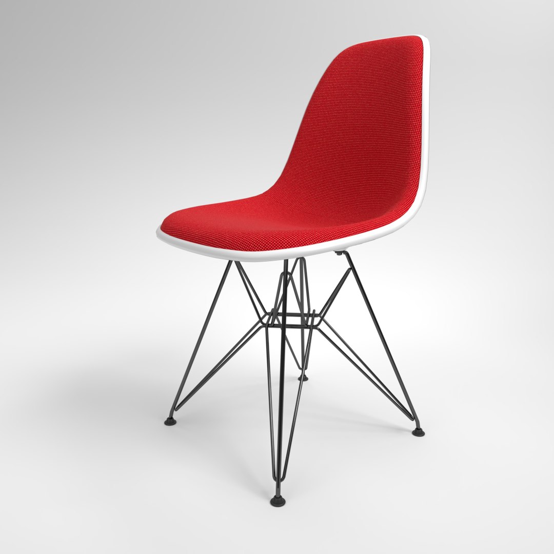Interior Vitra Eames Plastic Chair Model - TurboSquid 1256334