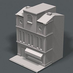 city building 3d model