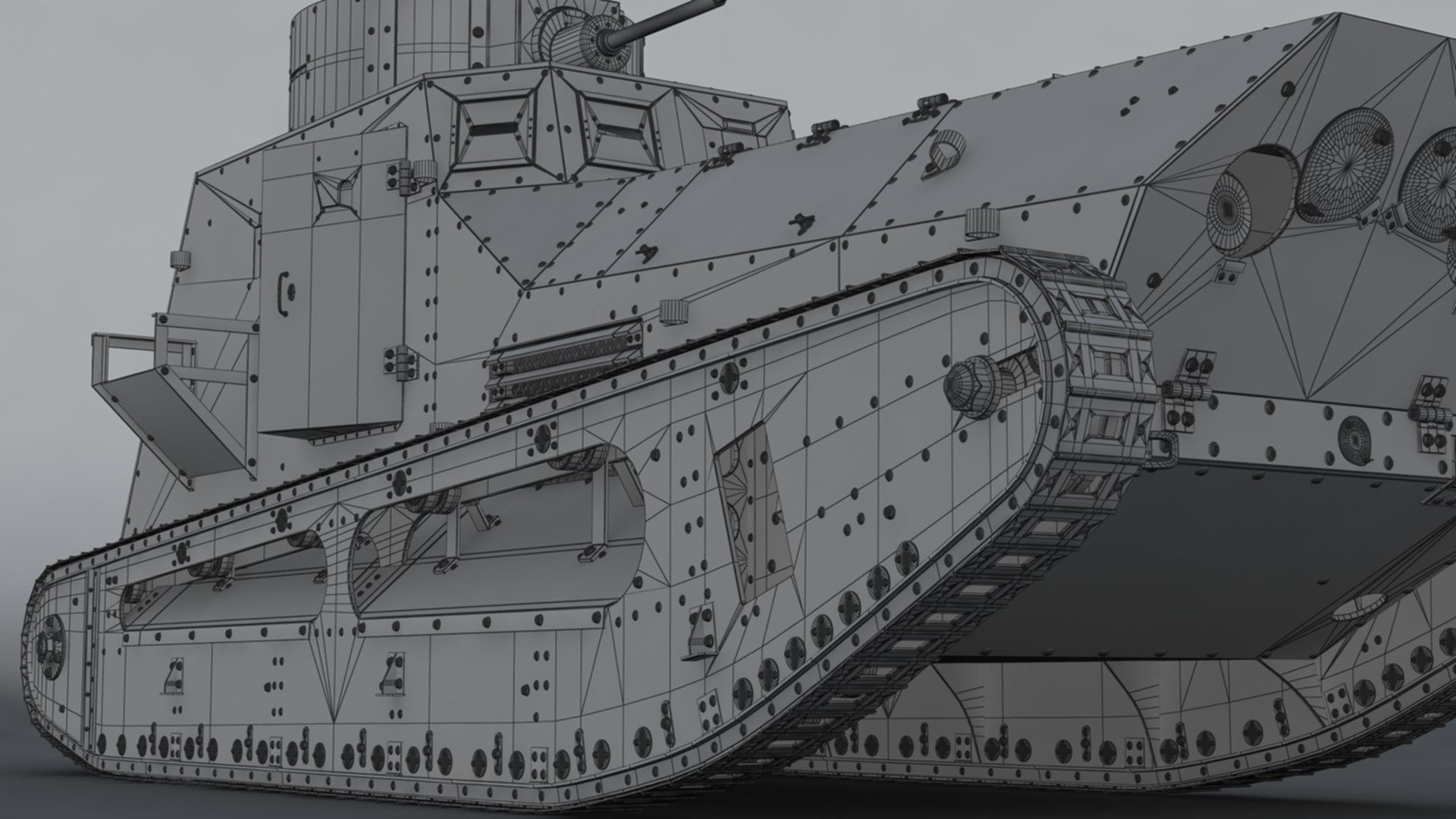 Tank Strv Fm Model - TurboSquid 1691041